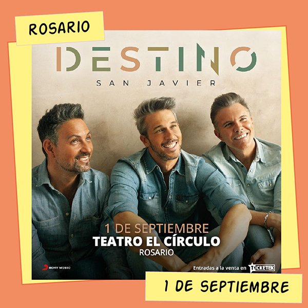 Destino San Javier Teatro El Círculo Rosario 1 de Septiembre