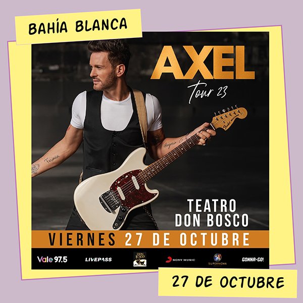 Axel Teatro Don Bosco Bahía Blanca 27 de Octubre