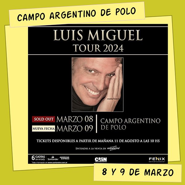 Luis Miguel Campo Argentino de Polo 8 y 9 de Marzo