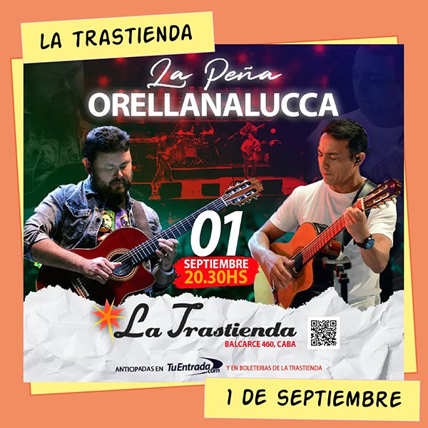 Orellana Lucca La Trastienda 1 de Septiembre