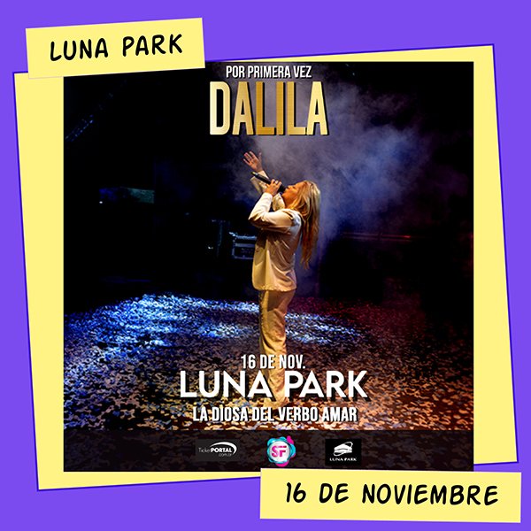 Dalila en el Luna Park