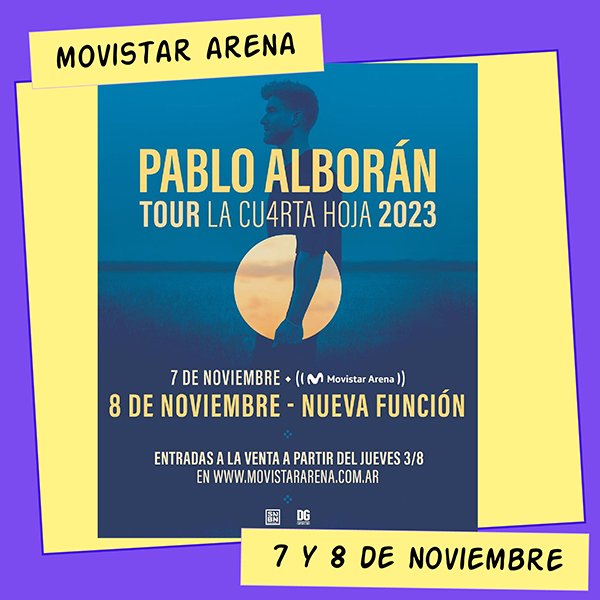 Pablo Alborán en el Movistar Arena