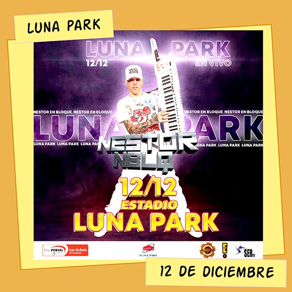 Néstor en Bloque en el Luna Park