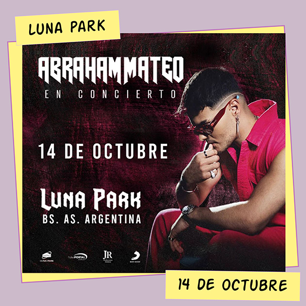 Abraham Mateo en el Luna Park