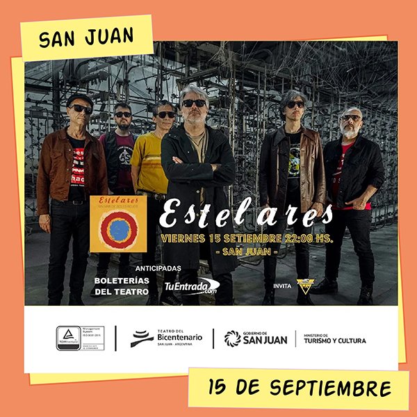 Estelares Teatro del Bicentenario San Juan 15 de Septiembre