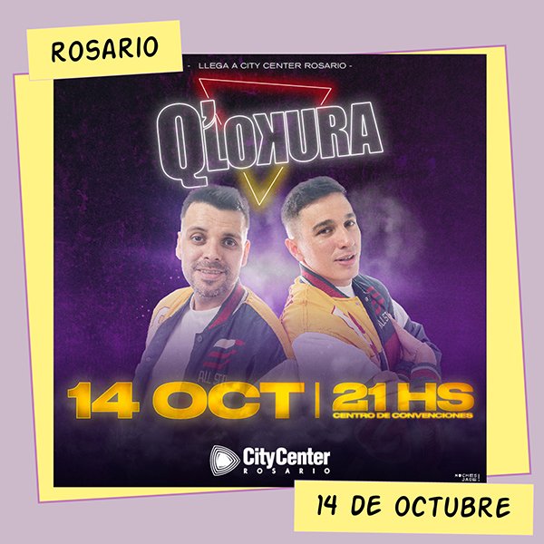 Q'Lokura en Rosario