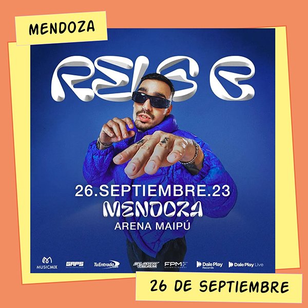 Rels B en el Arena Maipú en Mendoza 26 de Septiembre