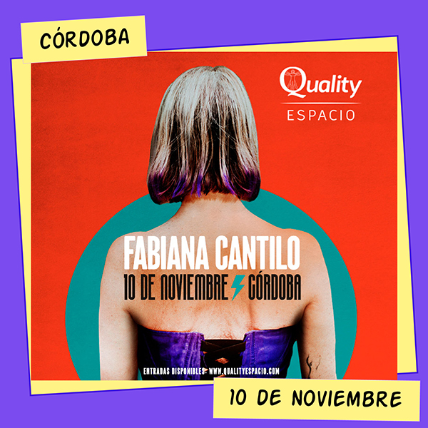 Fabiana Cantilo en Quality Espacio Córdoba 10 de Noviembre