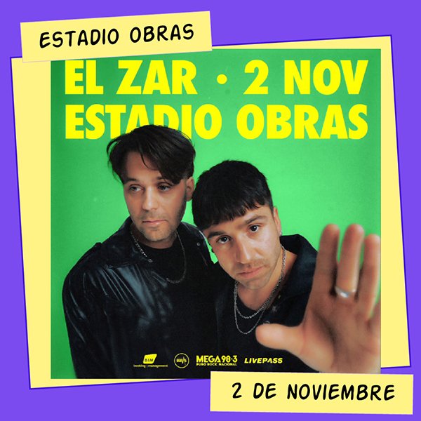 El Zar en el Estadio Obreas 2 de Noviembre