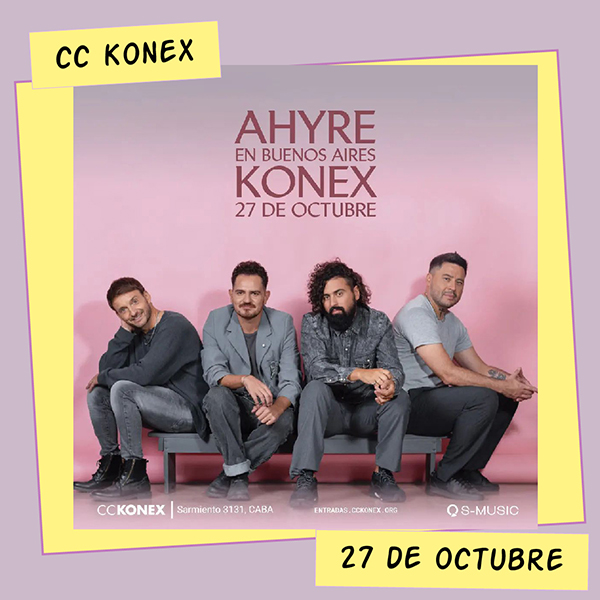 Ahyre en el CC Konex 27 de Octubre