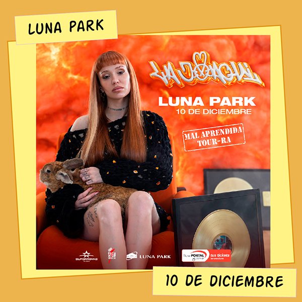 La Joaqui en el Luna Park