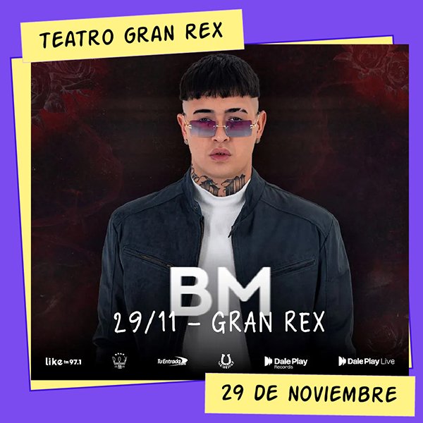 BM Teatro Gran Rex 29 de Noviembre