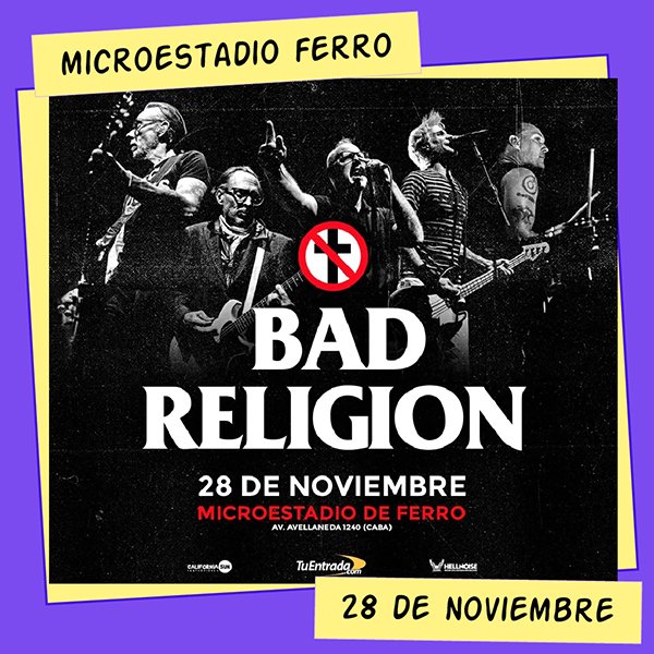Bad Religion Microestadio Ferro 28 de Noviembre