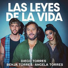Las leyes de la vida Diego Torres, Benja Torres y Ángela Torres