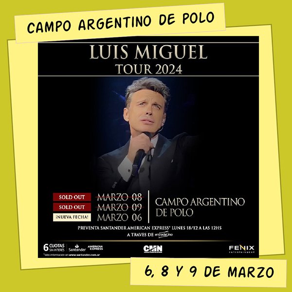 Luis Miguel Campo Argentino de Polo 6, 8 y 8 de Marzo
