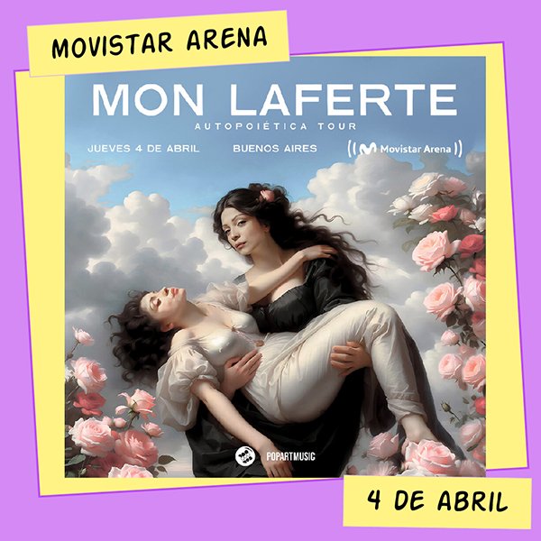 Mon Laferte Movistar Arena 4 de Abril