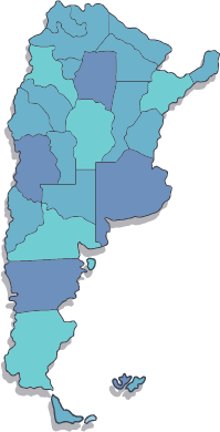 Mapa Argentina Festivales