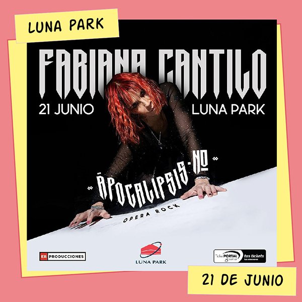Fabiana Cantilo Luna Park 21 de Junio