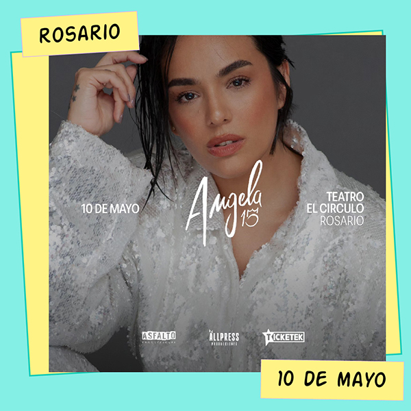Ángela Leiva Teatro El Círculo Rosario 10 de Mayo