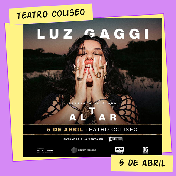 Luz Gaggi Teatro Coliseo 5 de Abril