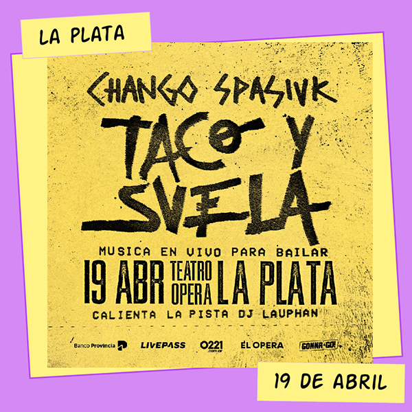 Chango Spasiuk Taco y Suela Teatro Ópera La Plata 19 de Abril