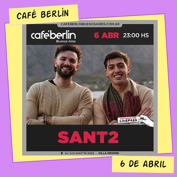 Sant2 Café Berlín 6 de Abril