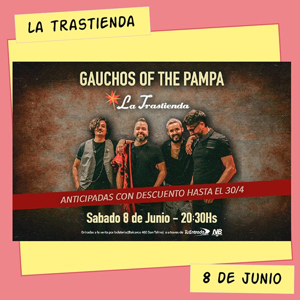 Gauchos of the pampa 8 de Junio La Trastienda