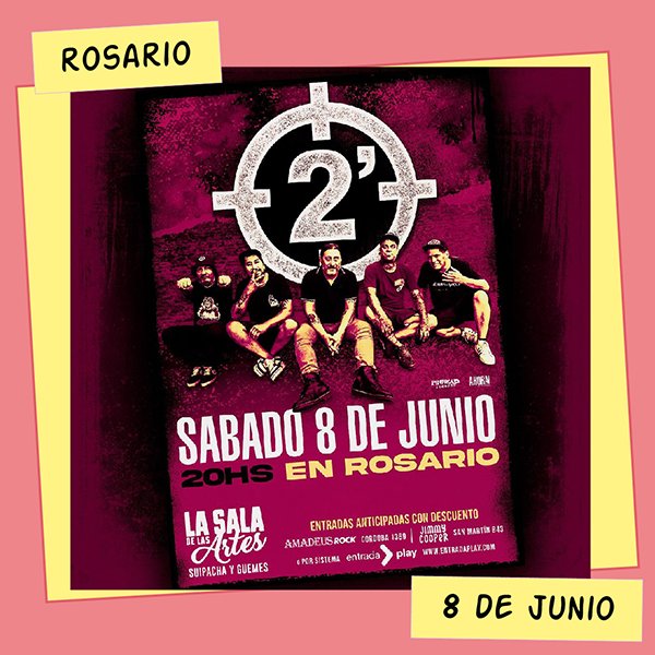 2 Minutos La Sala de las Artes Rosario 8 de Junio