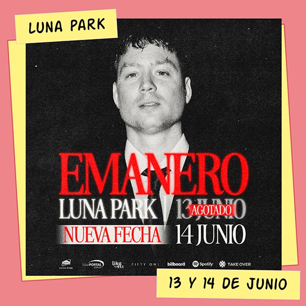 Emanero Luna Park 13 y 14 de Junio
