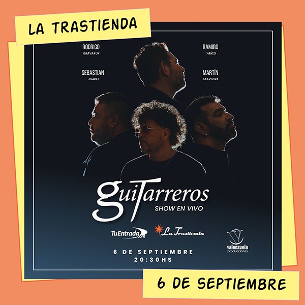 Guitarreros La Trastienda 6 de Septiembre