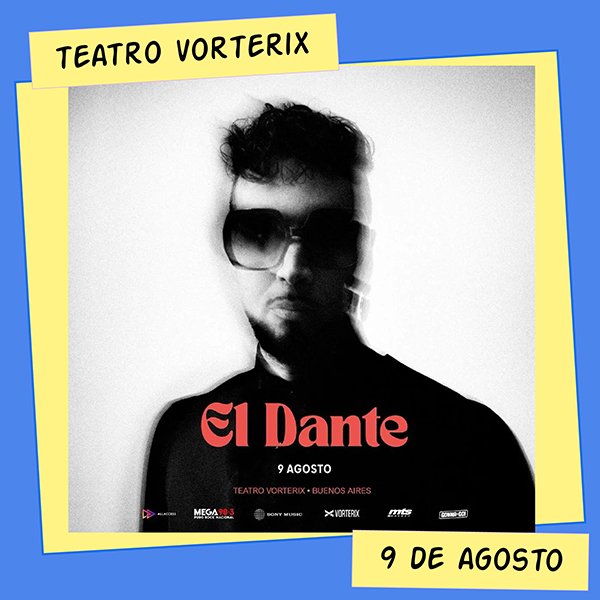 Dante Spinetta Teatro Vorterix 9 de Agosto