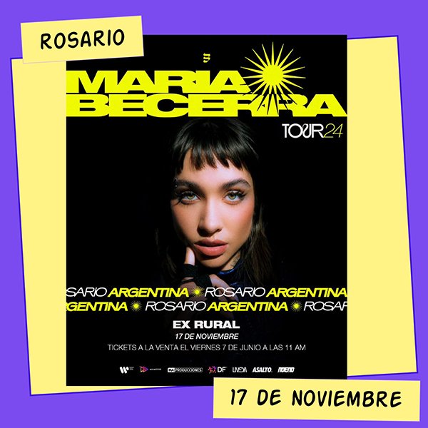 María Becerra Ex Rural Rosario 17 de Noviembre