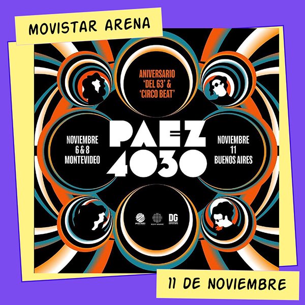 Fito Páez Movistar Arena 11 de Noviembre