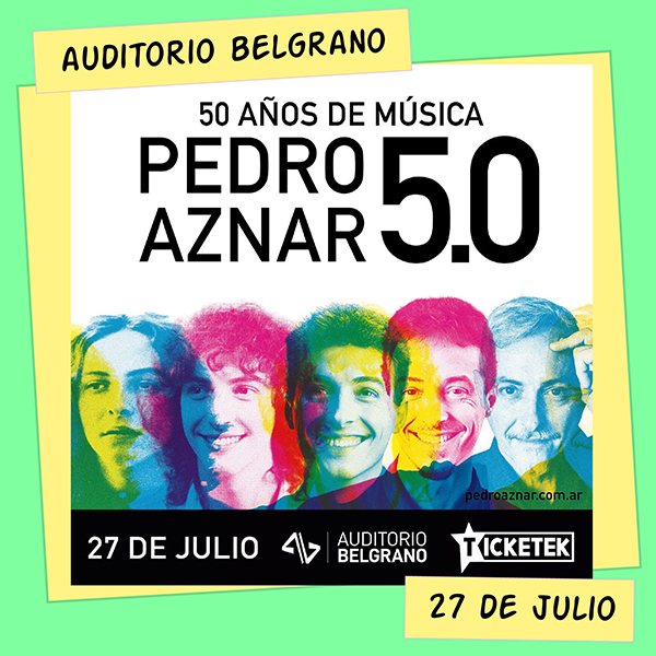 Pedro Aznar Auditorio Belgrano 27 de Julio