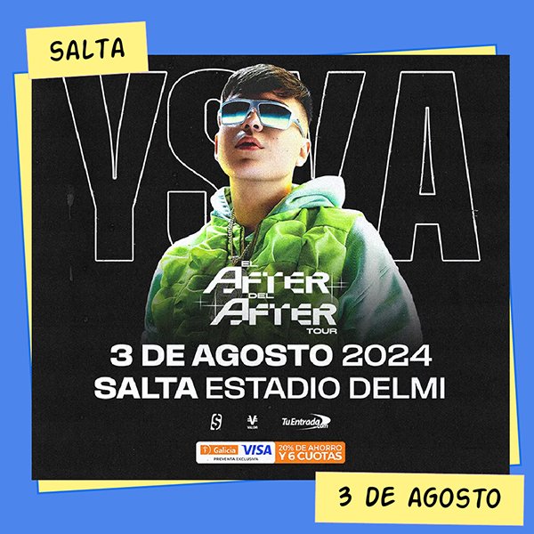 YSY A Estadio Delmi Salta 3 de Agosto