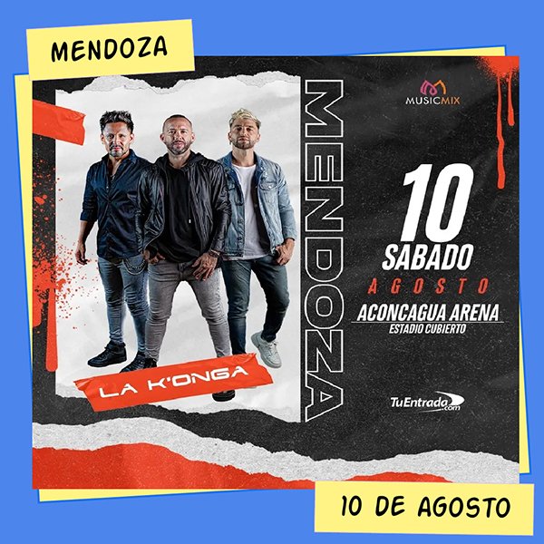 La K'onga Arena Aconcagua Mendoza 10 de Agosto