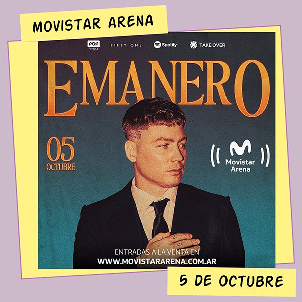 Emanero Movistar Arena 5 de Octubre