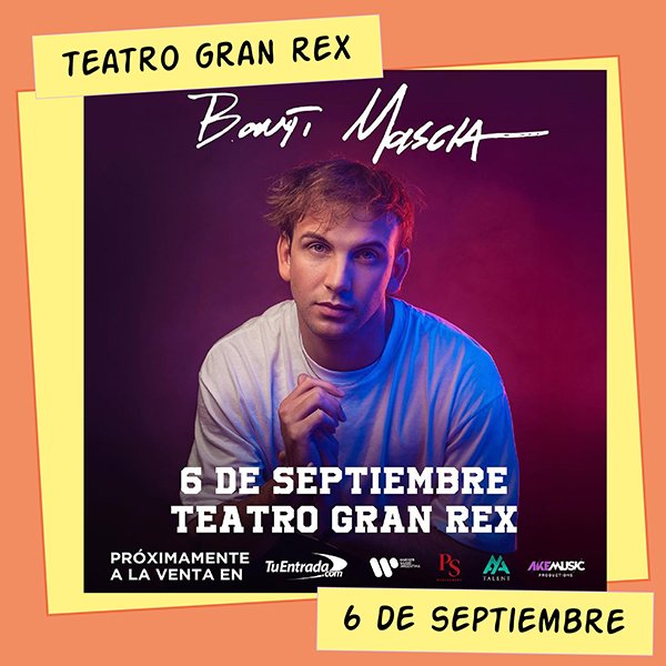 Bauti Mascia Teatro Gran Rex 6 de Septiembre