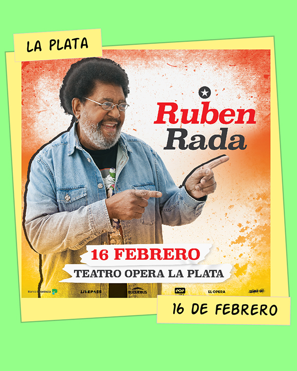 Rubén Rada Teatro Ópera La Plata 16 de Febrero