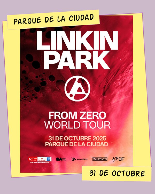 Linkin Park Parque de la Ciudad 31 de Octubre