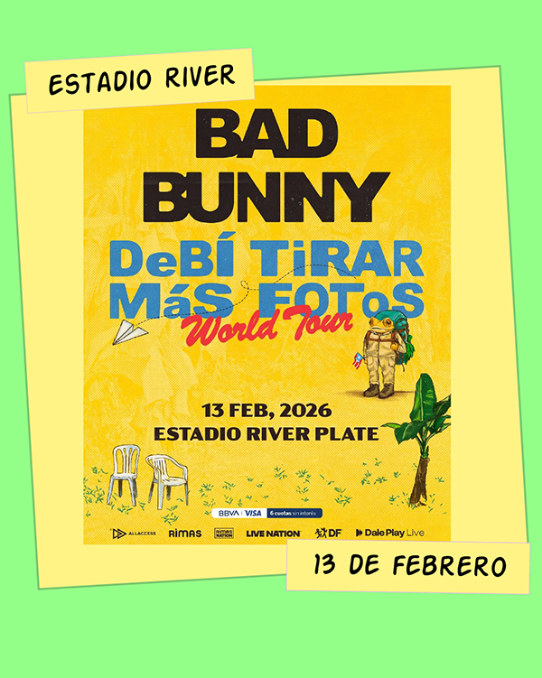 Bad Bunny Estadio River 13 de Febrero 2026