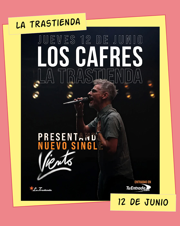 Los Cafres La Trastienda 12 de Junio