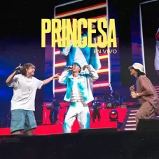 Princesa en vivo Luck Ra, Valentino Merlo y Paulo Londra