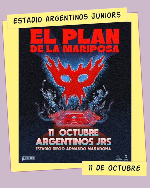 El Plan de la Mariposa Estadio Argentinos Junios 11 de Octubre