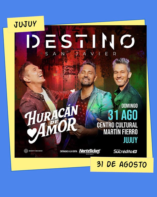 Destino San Javier en el Centro Cultural Martín Fierro Jujuy 31 de Agosto