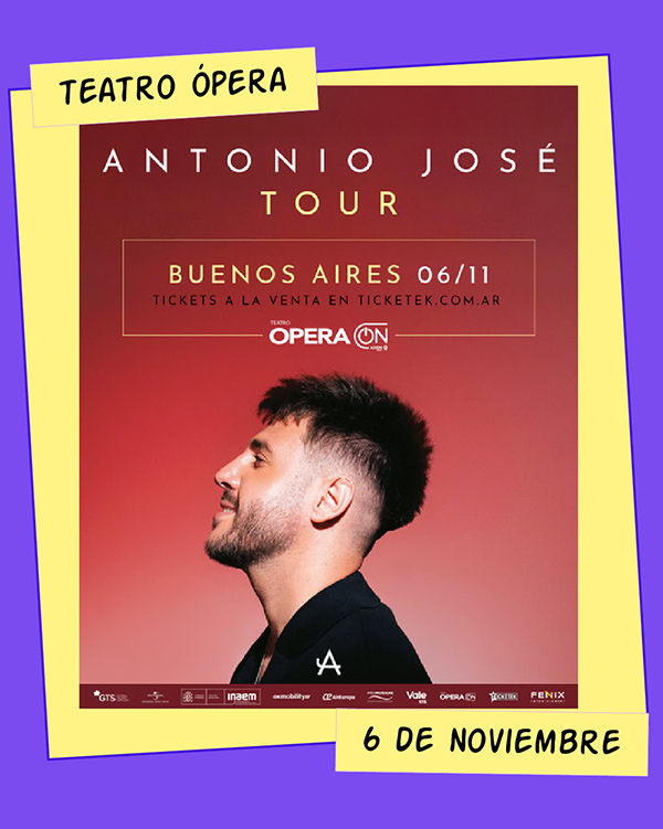 Antonio José Teatro Ópera 6 de Noviembre