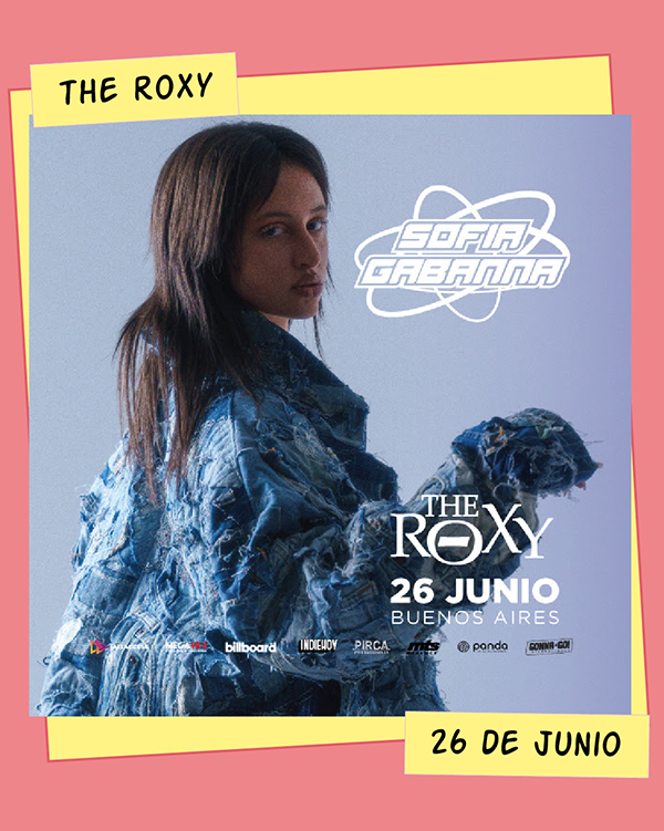 Sofía Gabanna The Roxy Live 26 de Junio