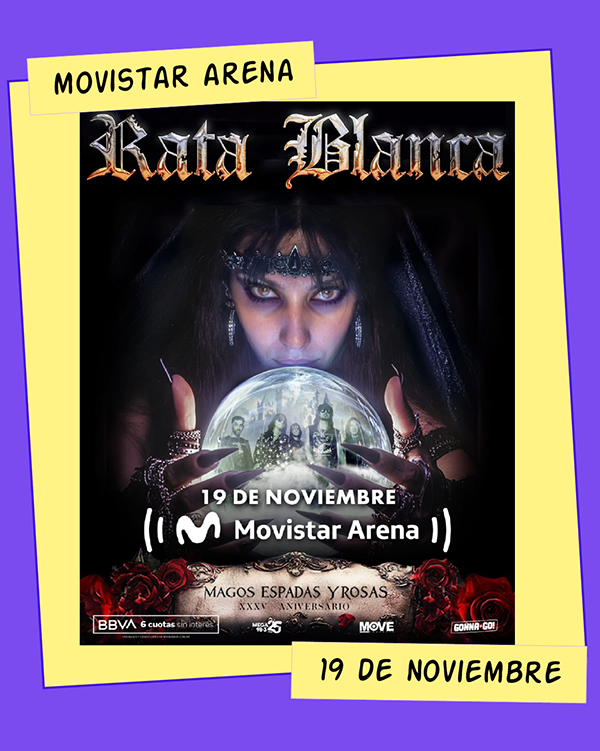 Rata Blanca Movistar Arena 19 de Noviembre