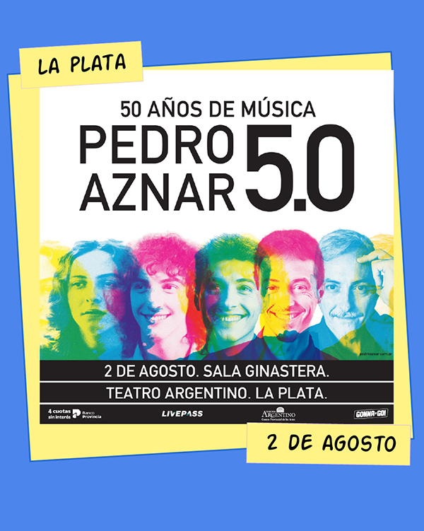 Pedro Aznar Sala Ginastera Teatro Argentino La Plata 2 de Agosto