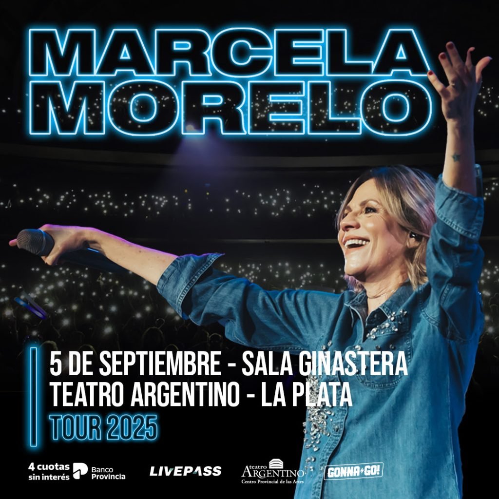 Marcela Morelo Sala Ginastera Teatro Argentino La Plata 5 de Septiembre